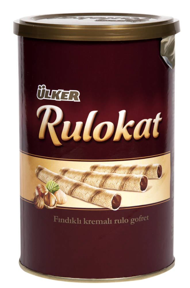 resm Ülker Rulokat Fındıklı Teneke 170 g