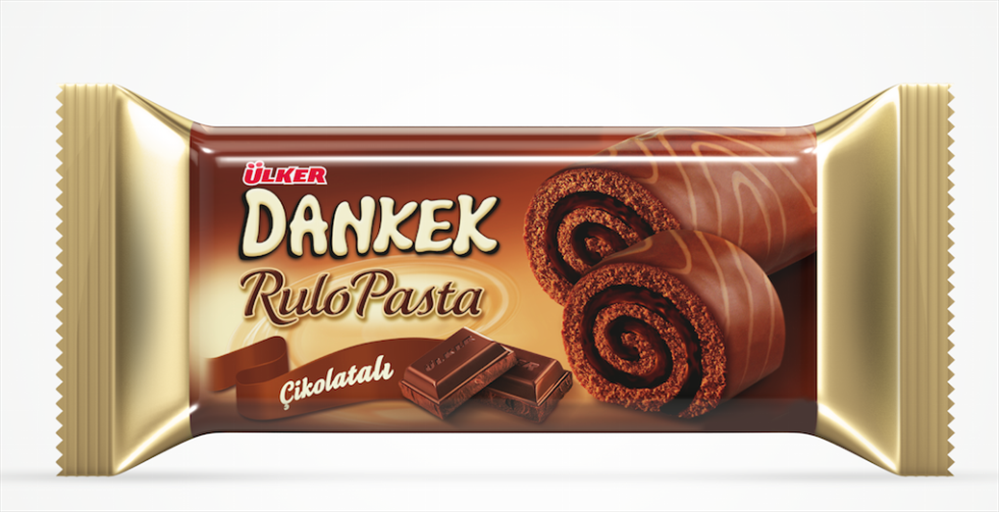 resm Ülker Dankek Rulo Pasta Kakaolu 235 g