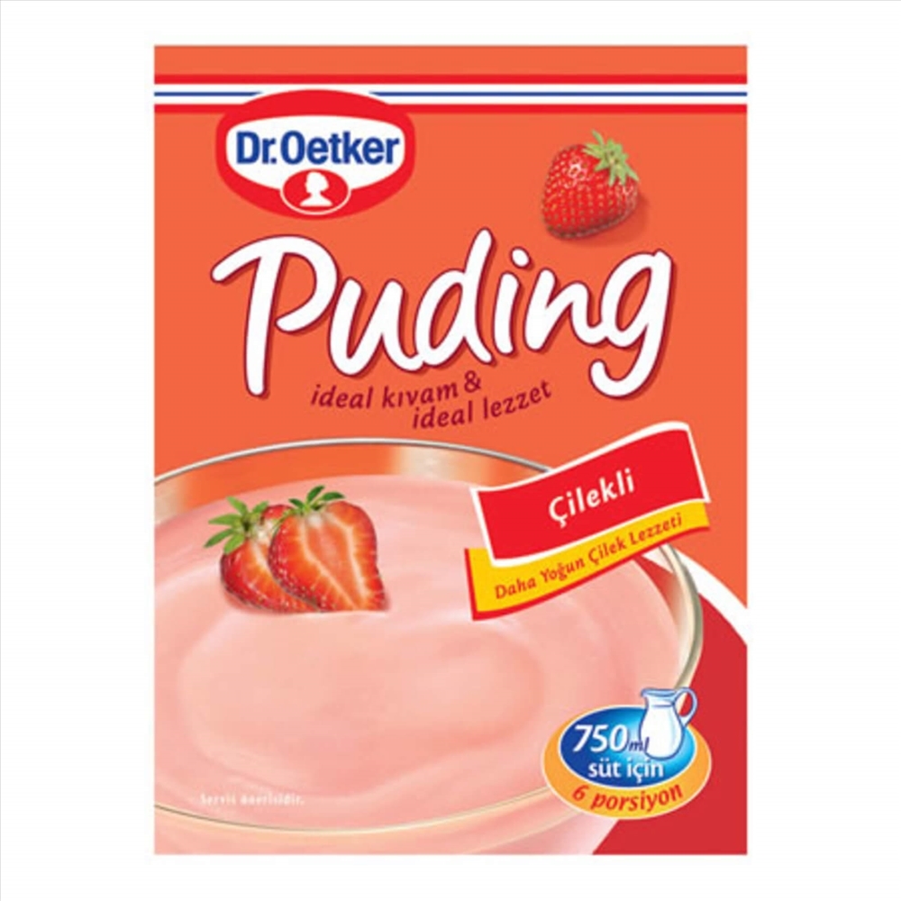 resm Dr.Oetker Çilekli Puding 120 g