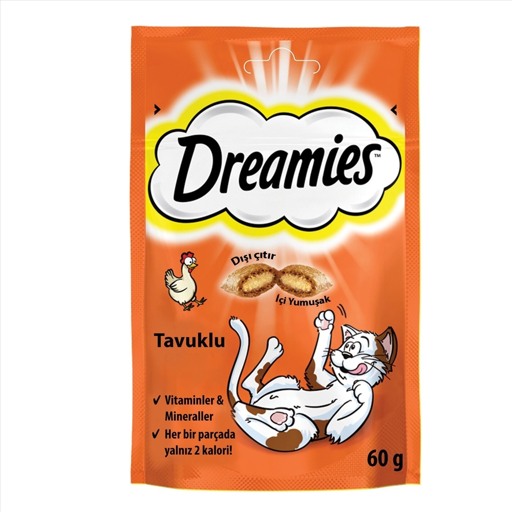 resm Dreamies Tavuklu Kedi Ödül Maması 60 g