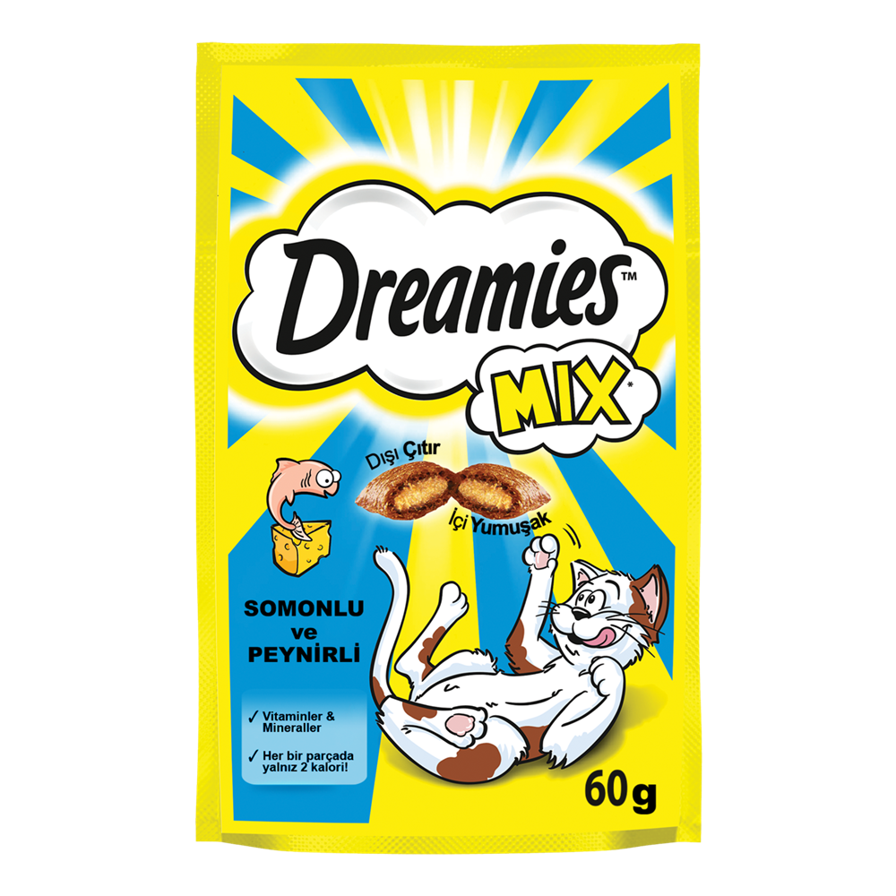 resm Dreamies Somon & Peynir Kedi Ödül Maması 60 g