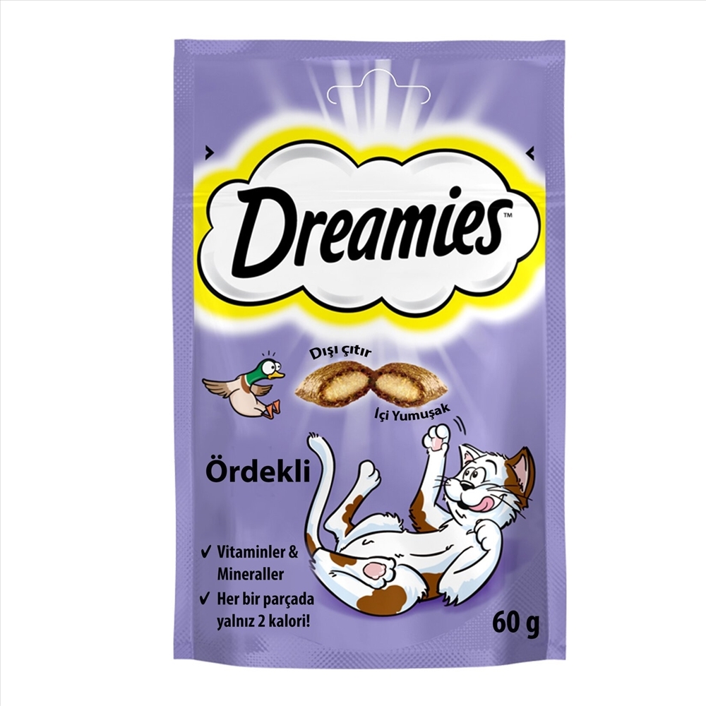 resm Dreamies Ördekli Kedi Ödül Maması 60 g