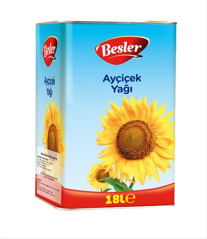 resm Besler Ayçiçek Yağı 18 L