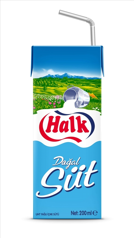 resm Halk Sade Süt 200 ml 27'li