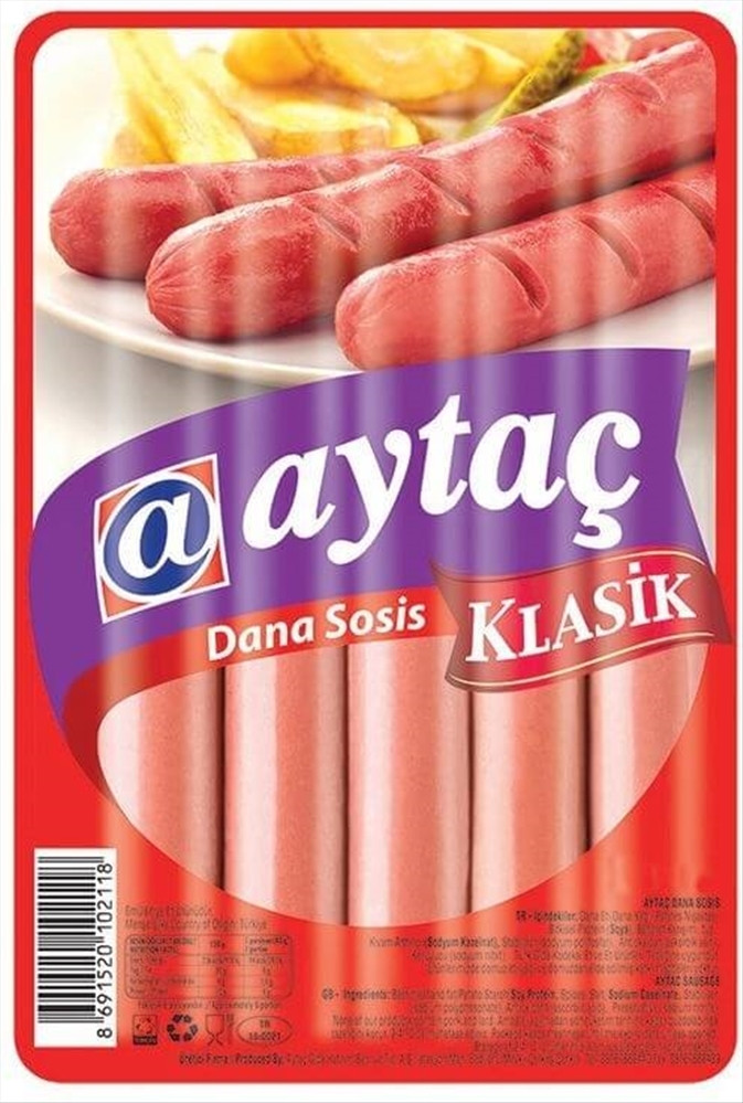 resm Aytaç Dana Sosis 240 g