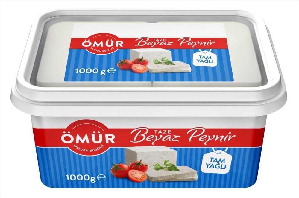 resm Ömür Tam Yağlı Taze Beyaz Peynir 1 kg