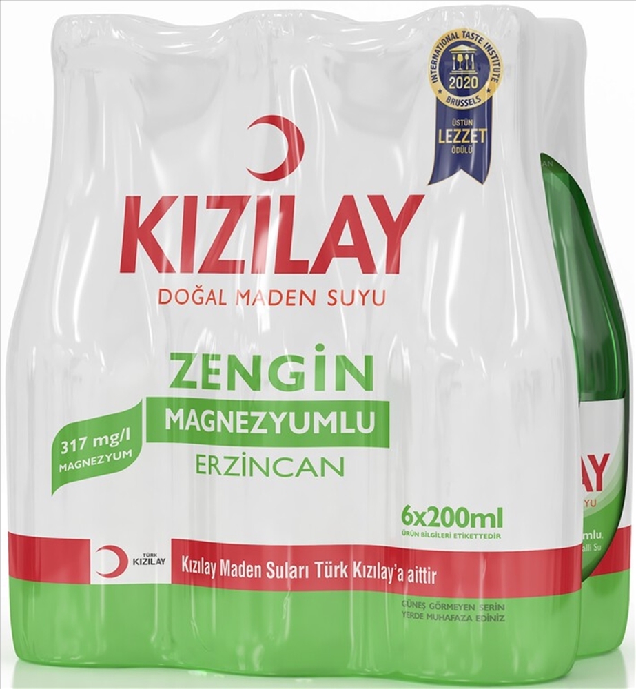 resm Kızılay Doğal Maden Suyu Erzincan 6x200 ml