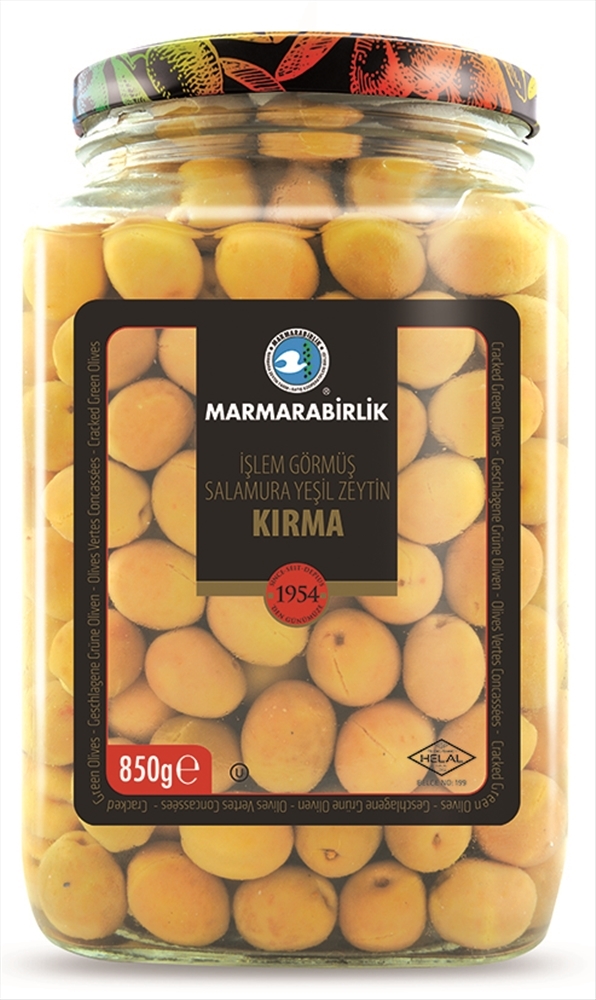 resm Marmara Birlik Kırma Yeşil Zeytin (4XL) 141-160 850 g