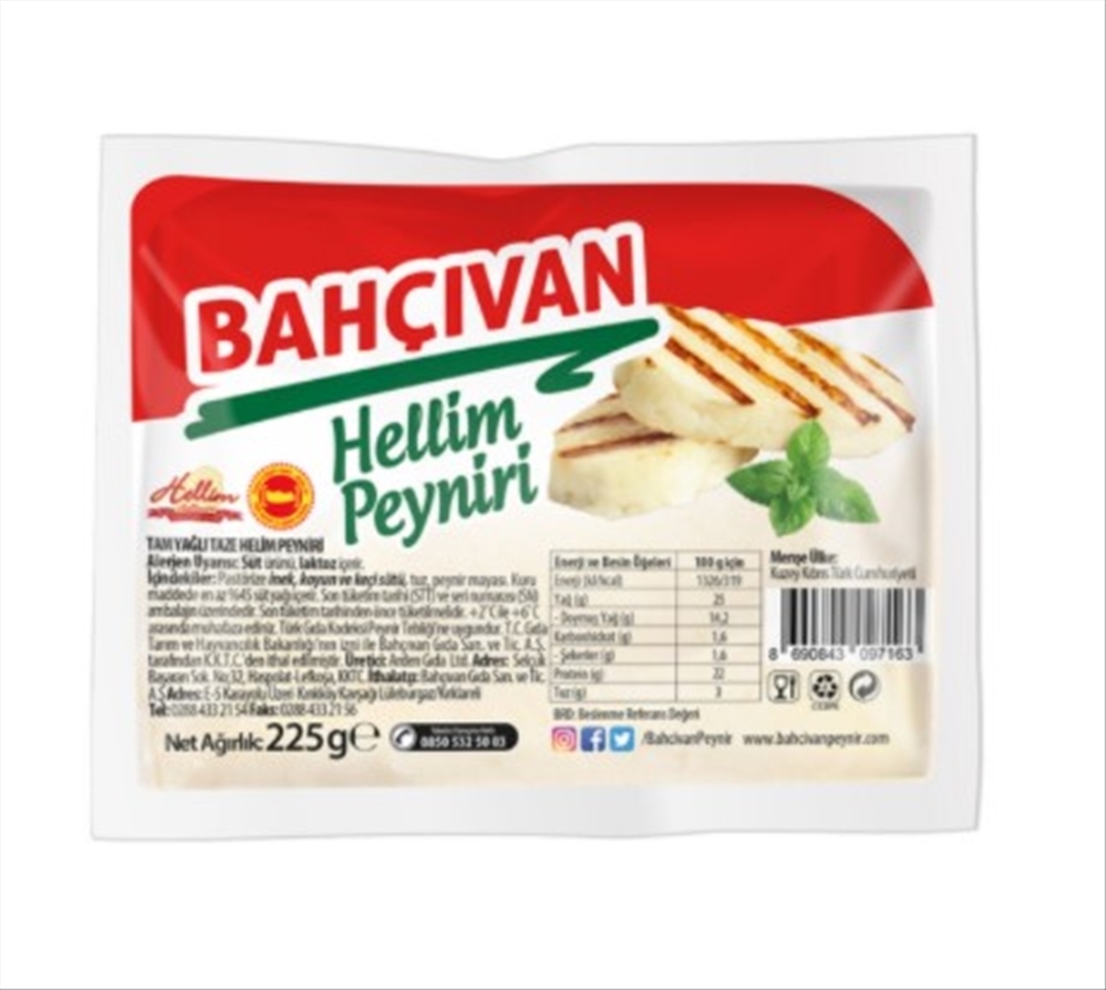 resm Bahçıvan Hellim Peynir 225 g