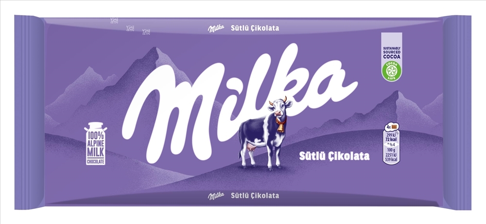 resm Milka Sütlü Çikolata 80 g