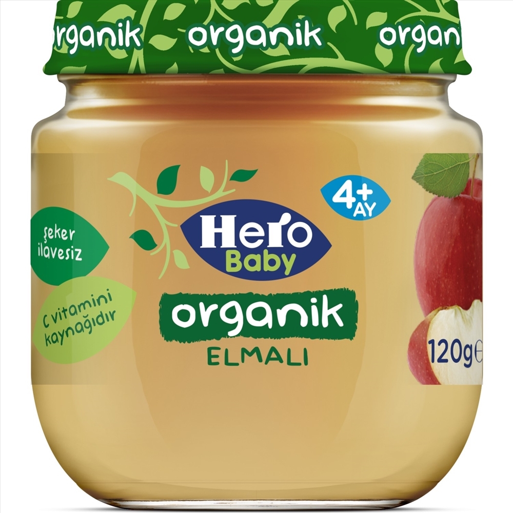 resm Ülker Hero Baby Organik Elma Püresi 120 g