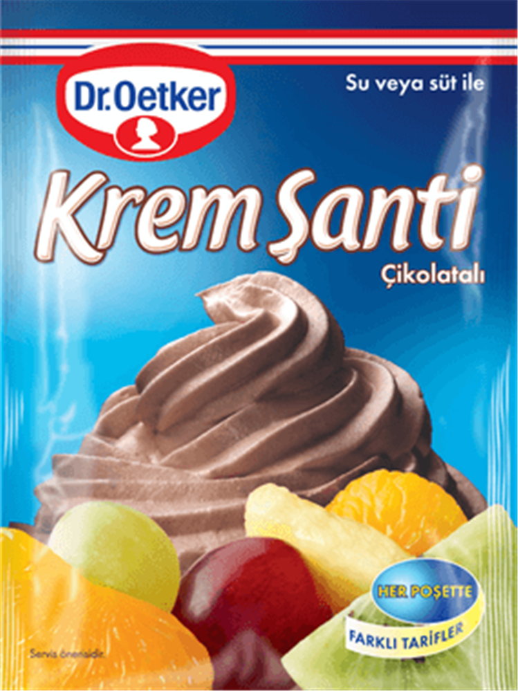 resm Dr.Oetker Krem Şanti Çikolatalı 80 g