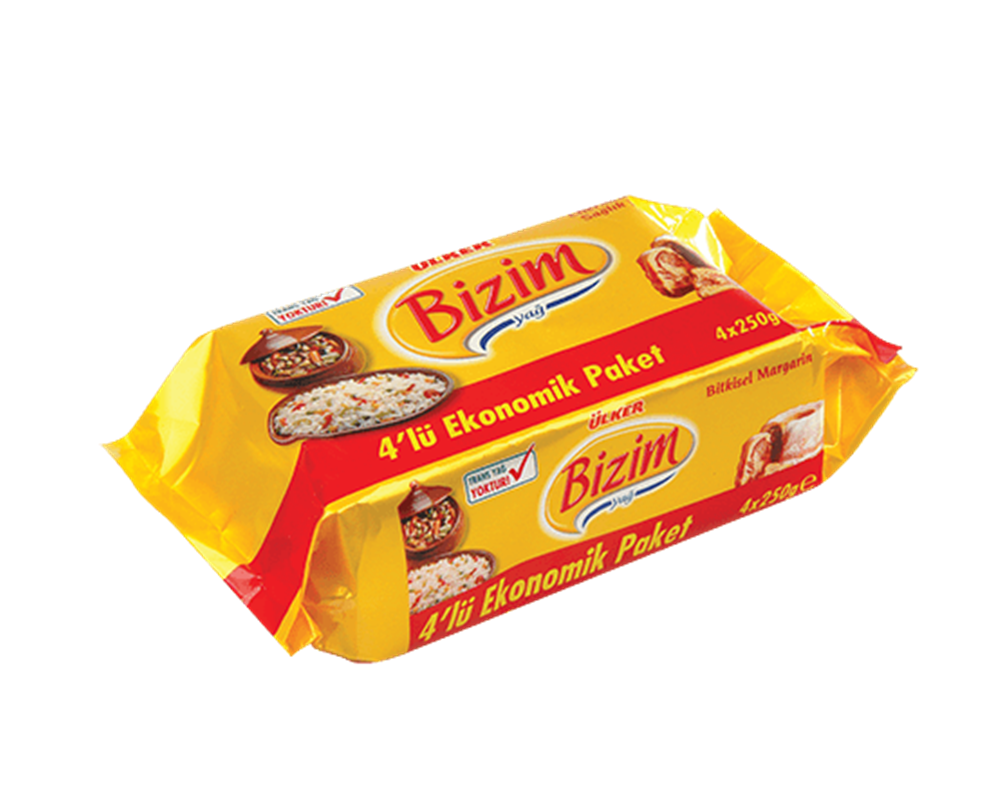 resm Bizim Margarin Ekonomik Paket 4x250 g