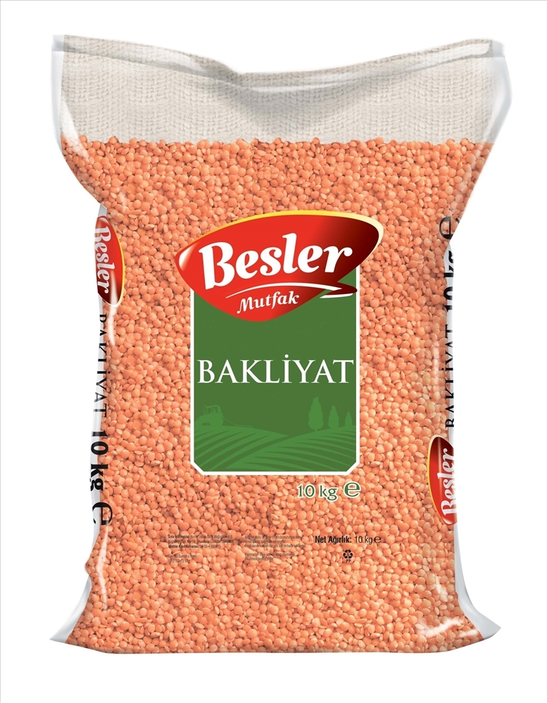 resm Besler Mutfak Kırmızı Mercimek 10 kg