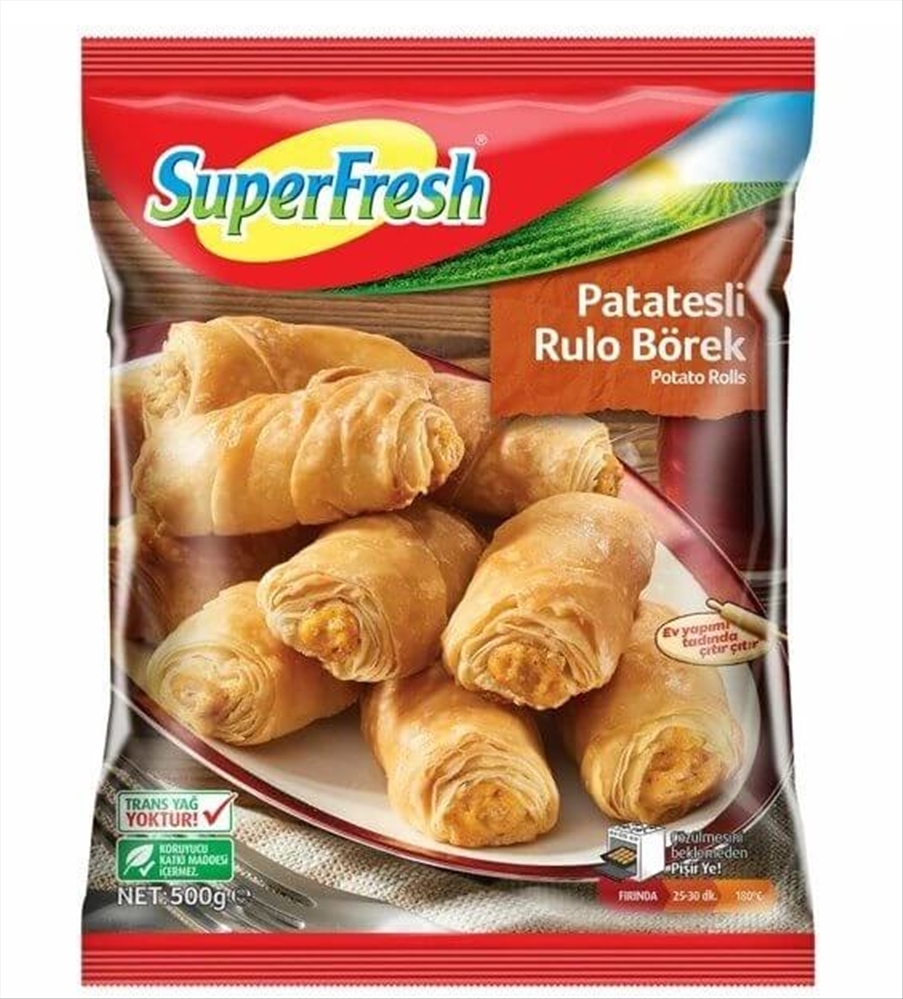 resm Superfresh Patatesli Rulo Börek 500 g