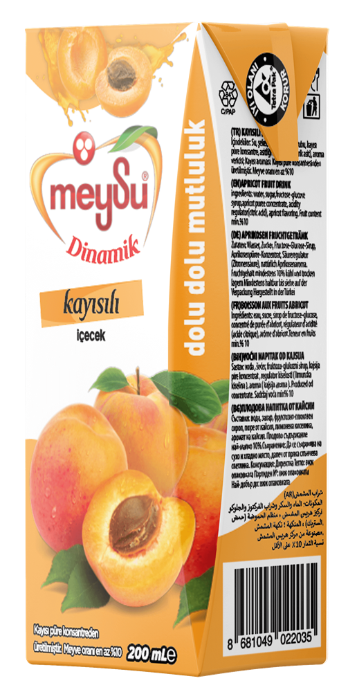 resm Meysu Dinamik Kayısı Meyveli İçecek 200 ml 27'li