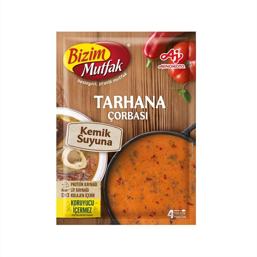 resm Bizim Mutfak Kemik Sulu Tarhana Çorbası 65 g