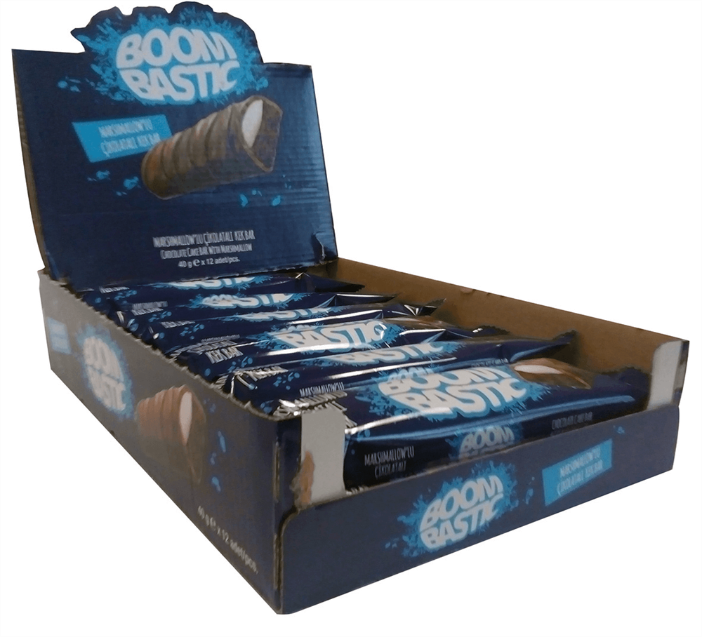 resm Şölen Boombastic Marshmallow Bar Kek 40 g 12'li