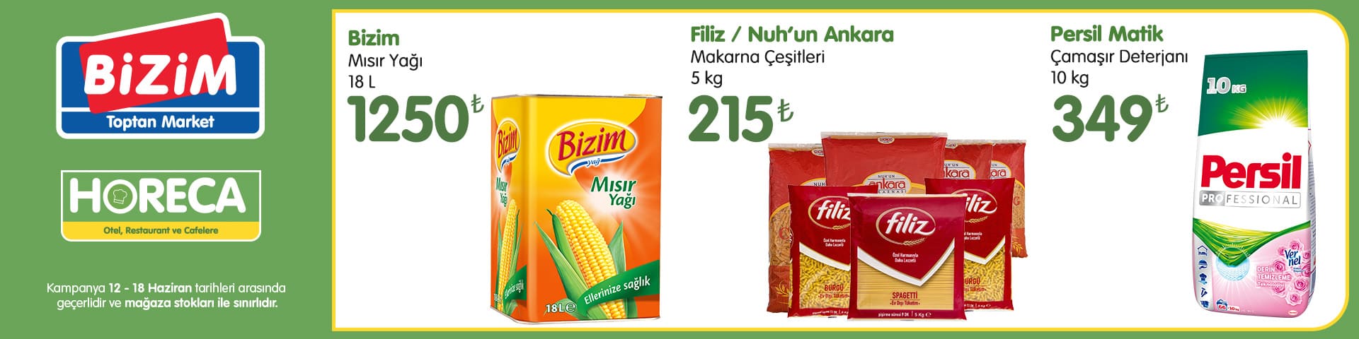 HORECA Müşterilerine Özel