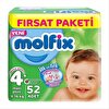 resm Molfix Fırsat Paketi Maxi Plus (4+) 52'li