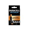 resm Duracell Optimum İnce Kalem 4'lü AAA