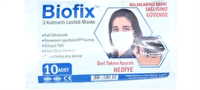 Biofix Tek Kullanımlık 3 Katmanlı Paket Maske