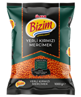 Ülker Bizim Yerli Kırmızı Mercimek 1 kg