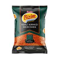 Ülker Bizim Yerli Kırmızı Mercimek 2,5 kg