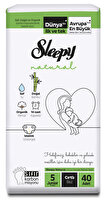 Sleepy Natural Jumbo 5 Numara Junior 40'lı
