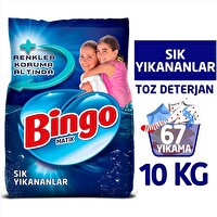 Bingo Matik Beyazlar ve Renkliler 10 kg