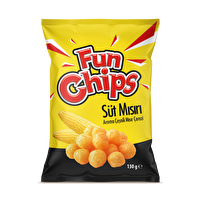 Funchips Süt Mısırlı Cips 130 Gr
