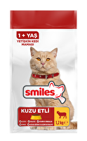 Smiles Kuzu Etli Yetişkin Kedi Maması 1,2Smiles Kuzu Etli Yetişkin Kedi Mamas Kg