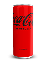 Coca Cola Şekersiz Kutu 330 ml 24'lü