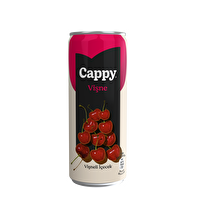 Cappy Vişneli Meyveli İçecek Kutu 330 ml 12'li