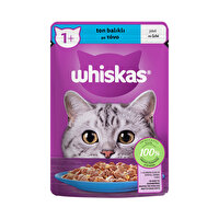 Whiskas Ton Balıklı Poşet Yaş Mama 85 Gr