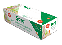 Sera Şeffaf Eldiven Küçük B. 50'Li Adt