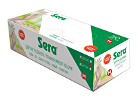 Sera Şeffaf Eldiven Orta B. 50'Li Adt