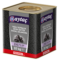 Aytaç Yağlı Siyah Zeytin (2XS) 351-380 10 kg