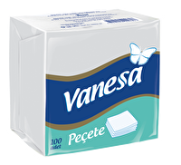 Vanesa Ekonomik Beyaz Peçete 100'lü