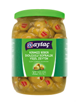 Aytaç Biber Dolgulu Yeşil Zeytin (XL) 201-230 400 g