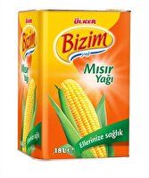 Ülker Bizim Mısır Yağı 18 L