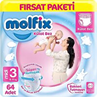 Molfix Külot Bez Midi 64'lü
