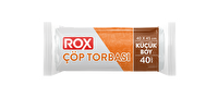 Rox Çöp Torbası Küçük Boy 40x45 cm 40'lı