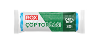 Rox Çöp Torbası Orta Boy 55x60 cm 30'lu