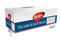 Besler Tek Sargılı Küp Şeker 5 kg