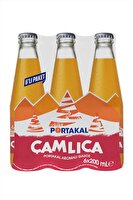 Çamlıca Portakal Cam Şişe M.P. 6x200 ml