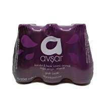 Avşar Karadut&Frenk Üzümü Aromalı Gazlı İçecek 200 ml 6'lı
