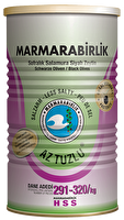 Marmara Birlik Az Tuzlu Siyah Zeytin Teneke (S) 291-320 800 g