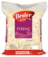 Besler Mutfak Luna Pirinç 25 kg