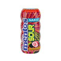 Mentos Ekşi Çilek Aromalı Draje Sakız 30 G